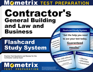 Contractor's General Building and Law and Business Flashcard Study System