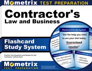 Contractor's Law and Business Flashcard Study System