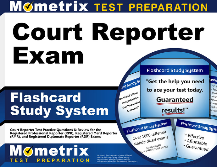 Court Reporter Exam Flashcard Study System