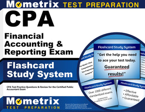 CPA Financial Accounting & Reporting Exam Flashcard Study System