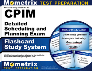 Flashcard Study System for the CPIM Detailed Scheduling and Planning Exam