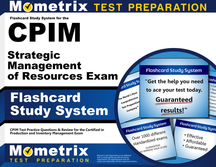 Flashcard Study System for the CPIM Strategic Management of Resources Exam
