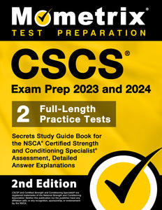CSCS Exam Prep 2023 and 2024 - Secrets Study Guide Book [2nd Edition]