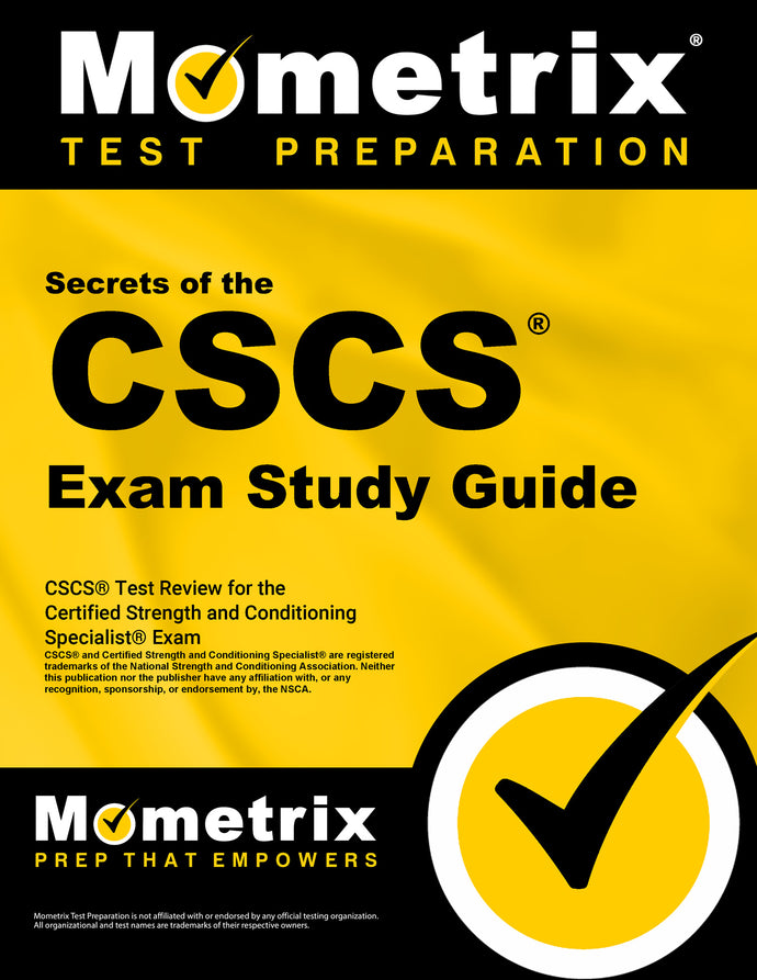 Secrets of the CSCS Exam Study Guide