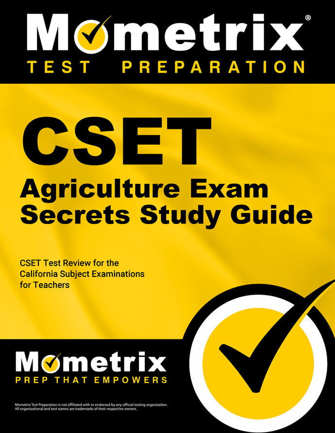 CSET Agriculture Exam Secrets Study Guide