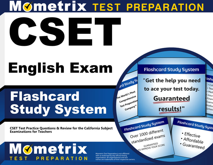 CSET English Exam Flashcard Study System