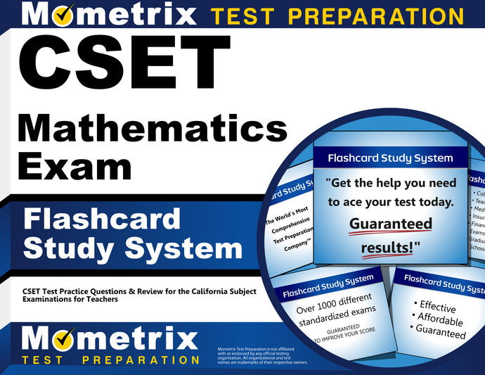 CSET Mathematics Exam Flashcard Study System