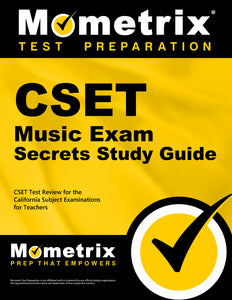 CSET Music Exam Secrets Study Guide