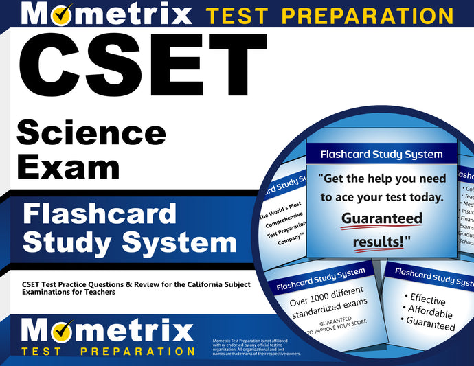 CSET Science Exam Flashcard Study System
