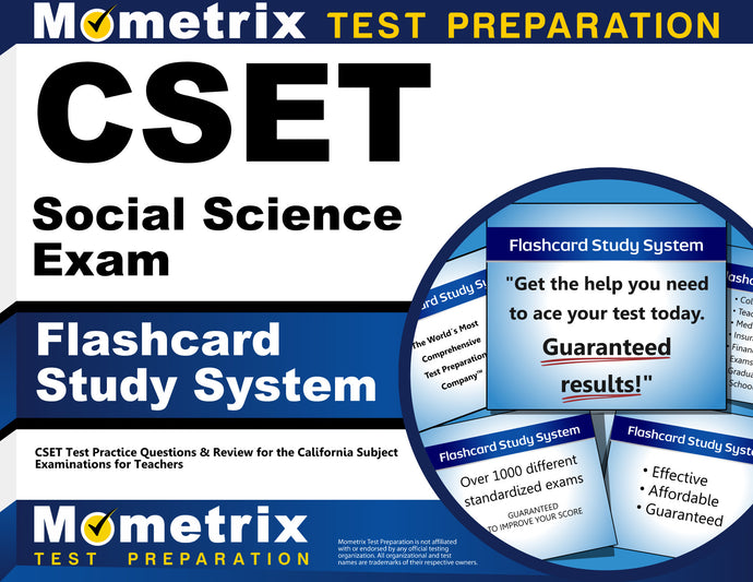 CSET Social Science Exam Flashcard Study System