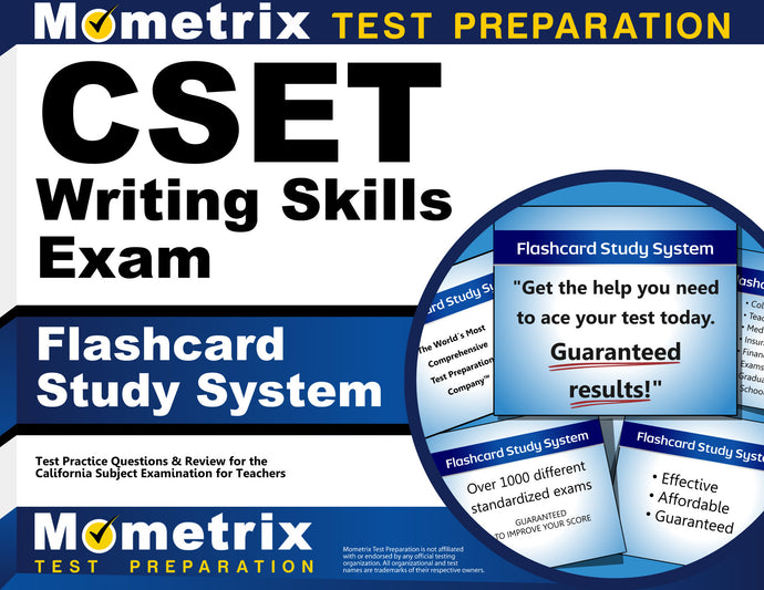CSET Writing Skills Exam Flashcard Study System