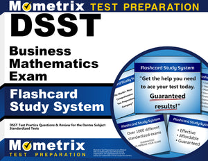 DSST Business Mathematics Exam Flashcard Study System