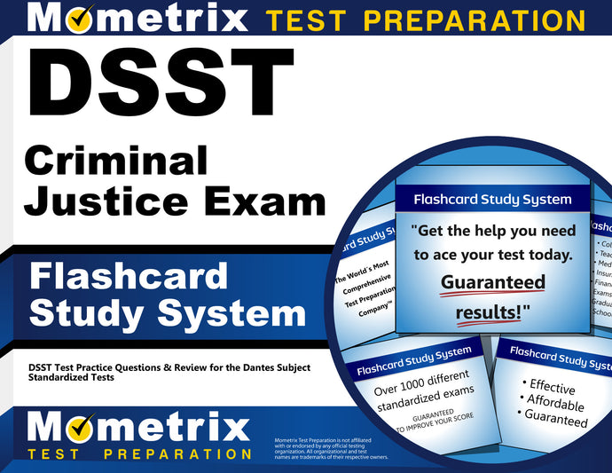 DSST Criminal Justice Exam Flashcard Study System