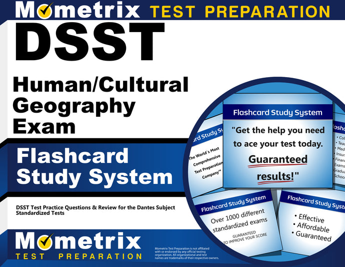 DSST Human/Cultural Geography Exam Flashcard Study System
