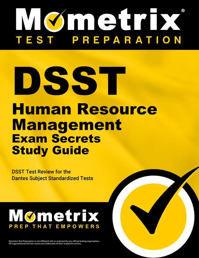 DSST Human Resource Management Exam Secrets Study Guide