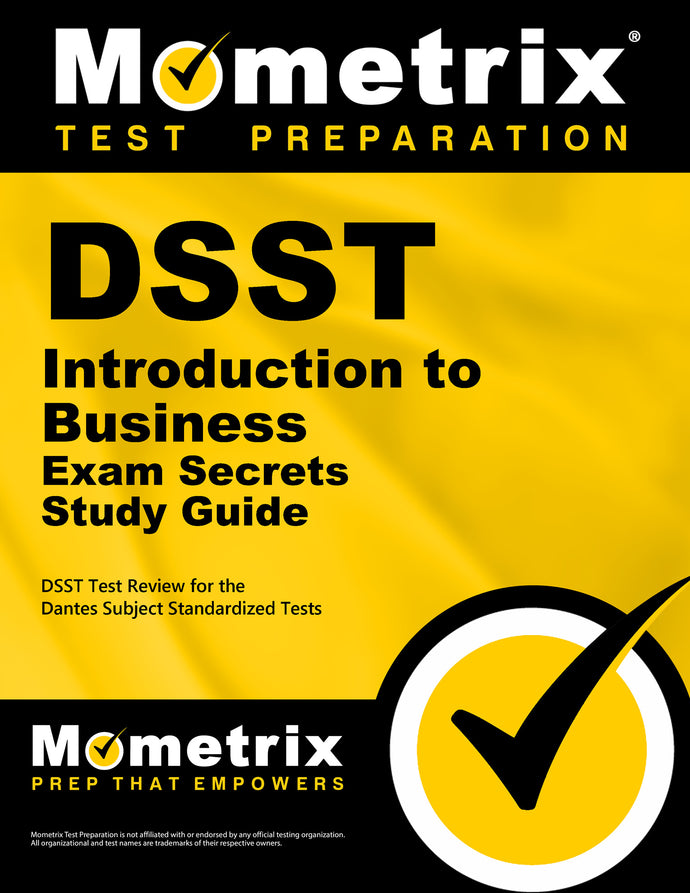 DSST Introduction to Business Exam Secrets Study Guide