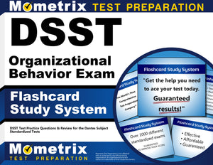 DSST Organizational Behavior Exam Flashcard Study System