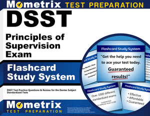 DSST Principles of Supervision Exam Flashcard Study System