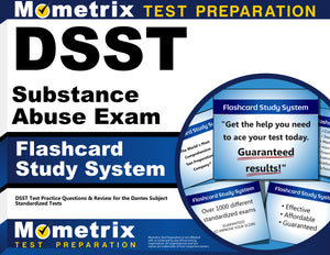 DSST Substance Abuse Exam Flashcard Study System