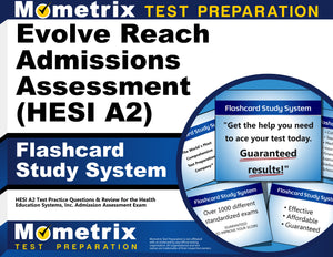 Evolve Reach Admission Assessment (HESI A2) Flashcard Study System