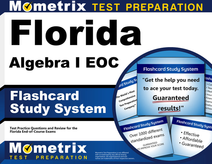 Florida Algebra I EOC Flashcard Study System