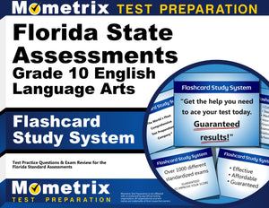 Florida State Assessments Grade 10 English Language Arts Flashcard Study System