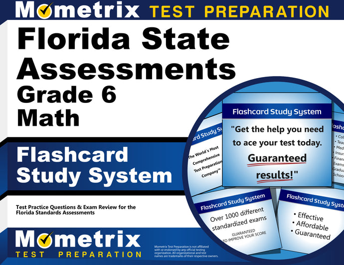 Florida State Assessments Grade 6 Mathematics Flashcard Study System