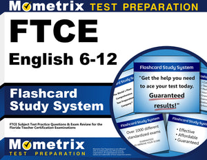 FTCE English 6-12 Flashcard Study System