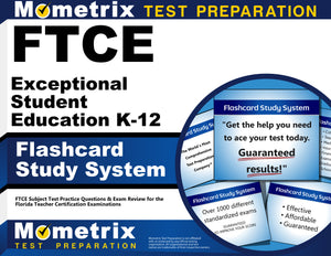 FTCE Exceptional Student Education K-12 Flashcard Study System