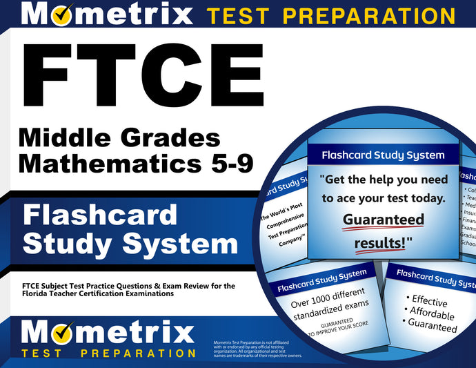 FTCE Middle Grades Mathematics 5-9 Flashcard Study System