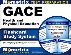 GACE Health and Physical Education Flashcard Study System