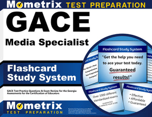 GACE Media Specialist Flashcard Study System