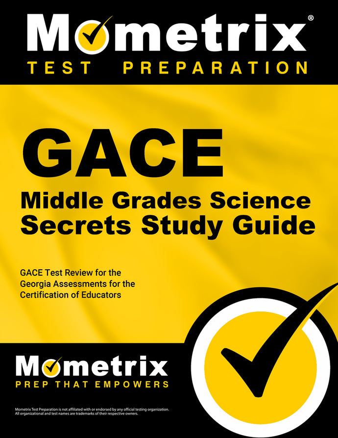 GACE Middle Grades Science Secrets Study Guide