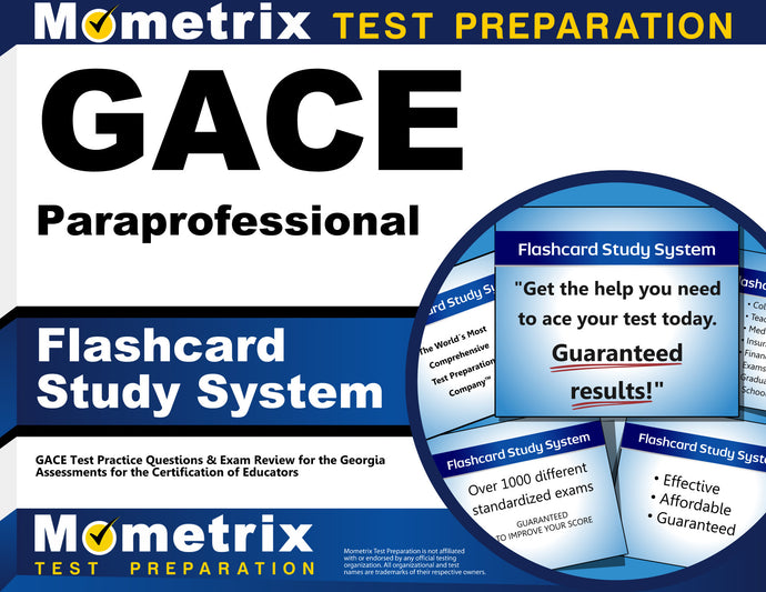 GACE Paraprofessional Flashcard Study System
