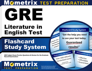 GRE Literature in English Test Flashcard Study System