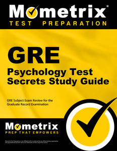 GRE Psychology Test Secrets Study Guide