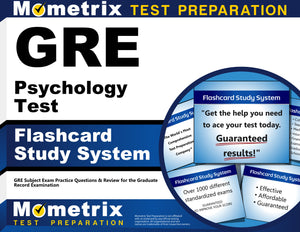 GRE Psychology Test Flashcard Study System