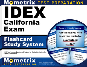 IDEX California Exam Flashcard Study System