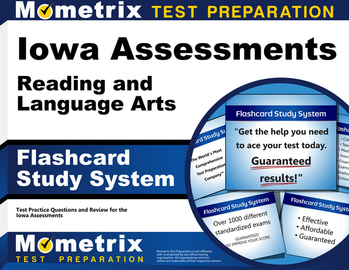 Iowa Assessments Reading and Language Arts Flashcard Study System