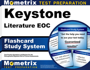 Keystone Literature EOC Flashcard Study System