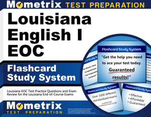 Louisiana English I EOC Flashcard Study System