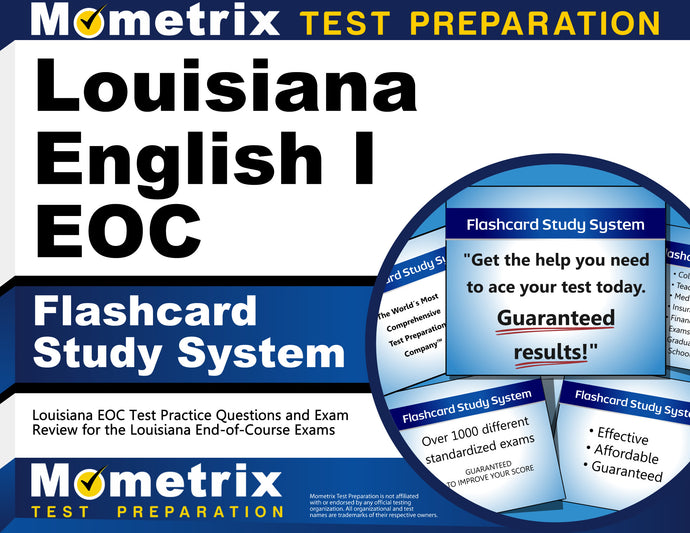 Louisiana English I EOC Flashcard Study System