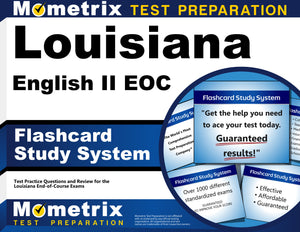 Louisiana English II EOC Flashcard Study System
