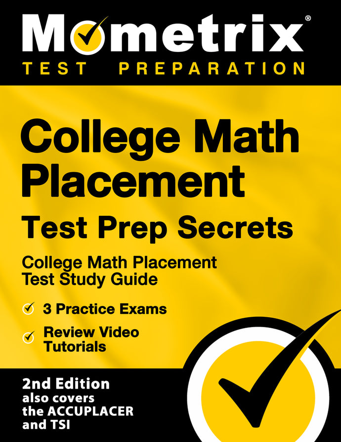 College Math Placement Test Prep Secrets [2nd Edition]