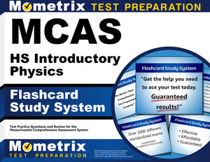 MCAS HS Introductory Physics Flashcard Study System