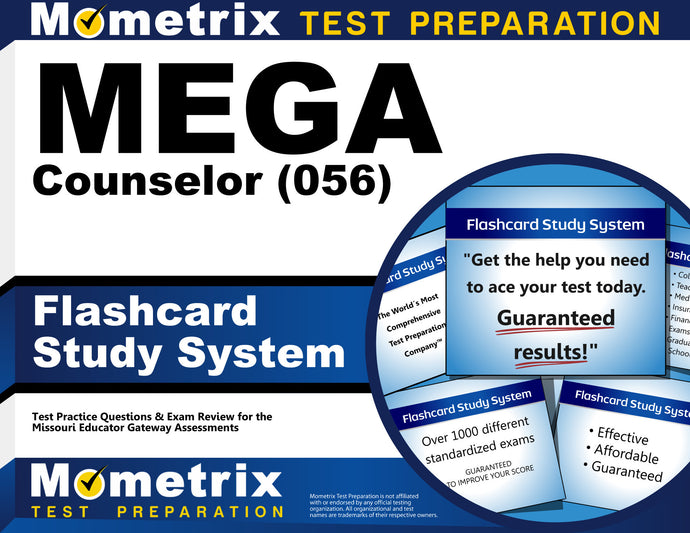 MEGA Counselor (056) Flashcard Study System