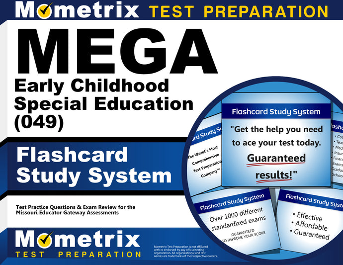 MEGA Early Childhood Special Education (049) Flashcard Study System