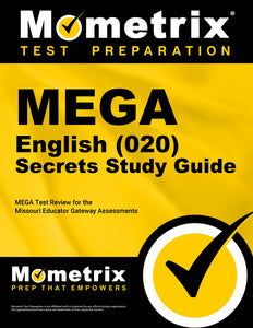 MEGA English (020) Secrets Study Guide