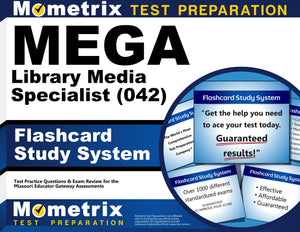 MEGA Library Media Specialist (042) Flashcard Study System