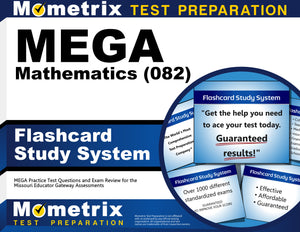 MEGA Mathematics (082) Flashcard Study System
